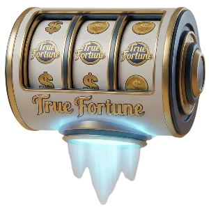 Promotional online casino scene for True Fortune Casino players in the United Kingdom