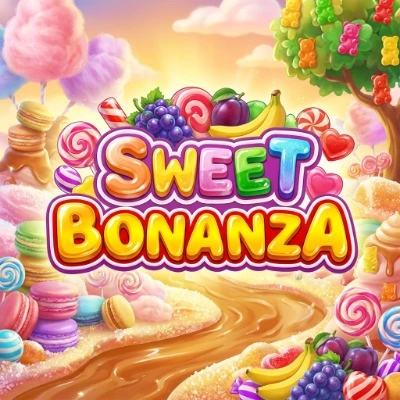 Sweet Bonanza slot game image at True Fortune Casino for United Kingdom players