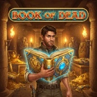 Book of Dead slot game image at True Fortune Casino for United Kingdom players